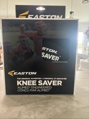 Easton Knee Saver Protective Pad in Black and Yellow Size Small